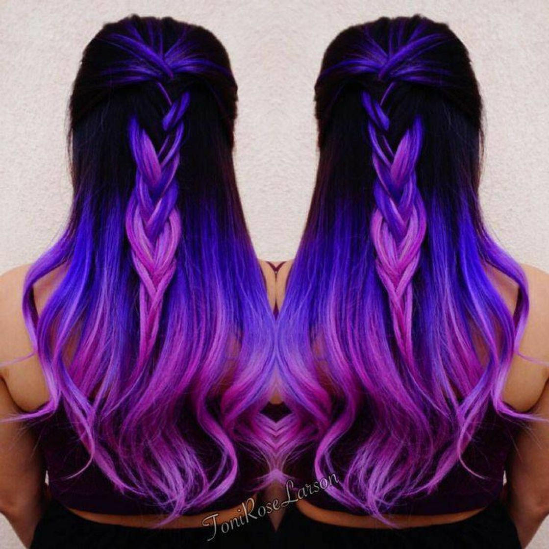 Fashion Purple hair