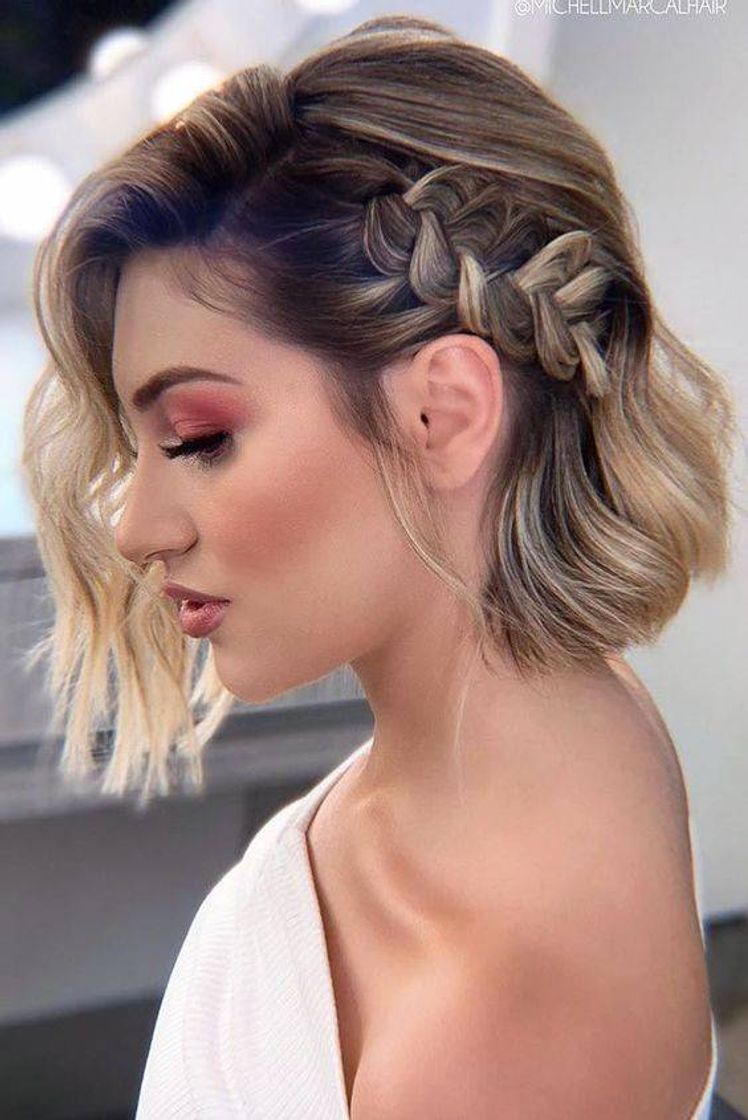 Moda Tranças para cabelo curto