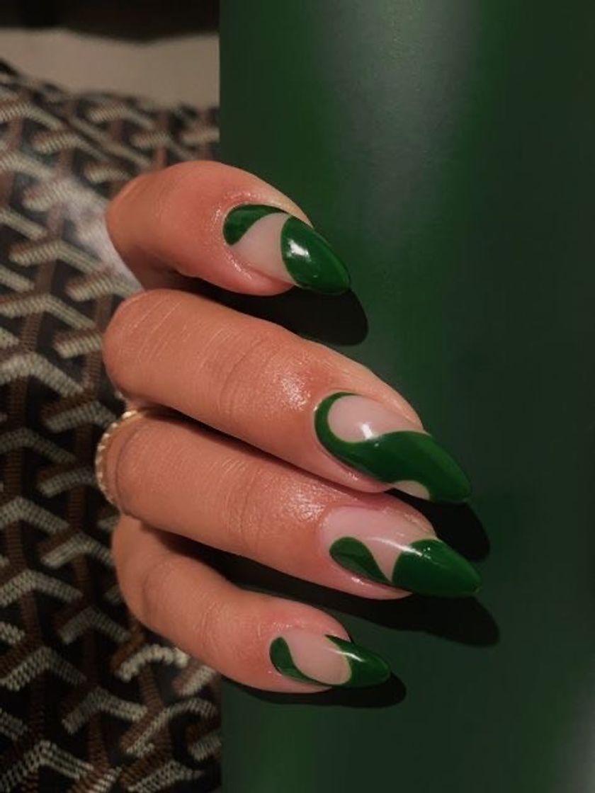 Fashion nails green 