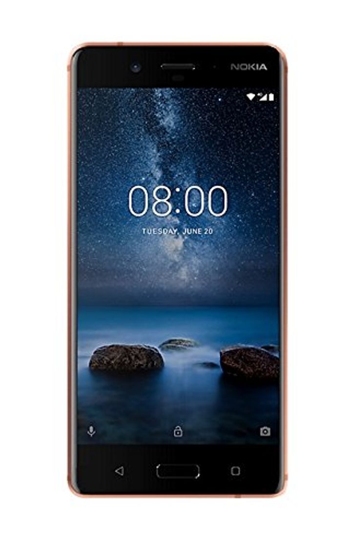 Electronic Nokia 8 SIM Doble 4G 64GB Cobre - Smartphone