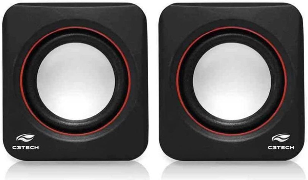 Fashion C3TECH SP-301 Speaker 2.0 Altos-Falantes para Computador.