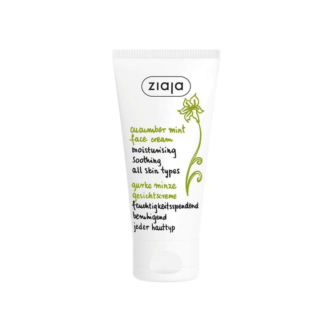 Belleza Ziaja cucumber mint face cream moisturising 