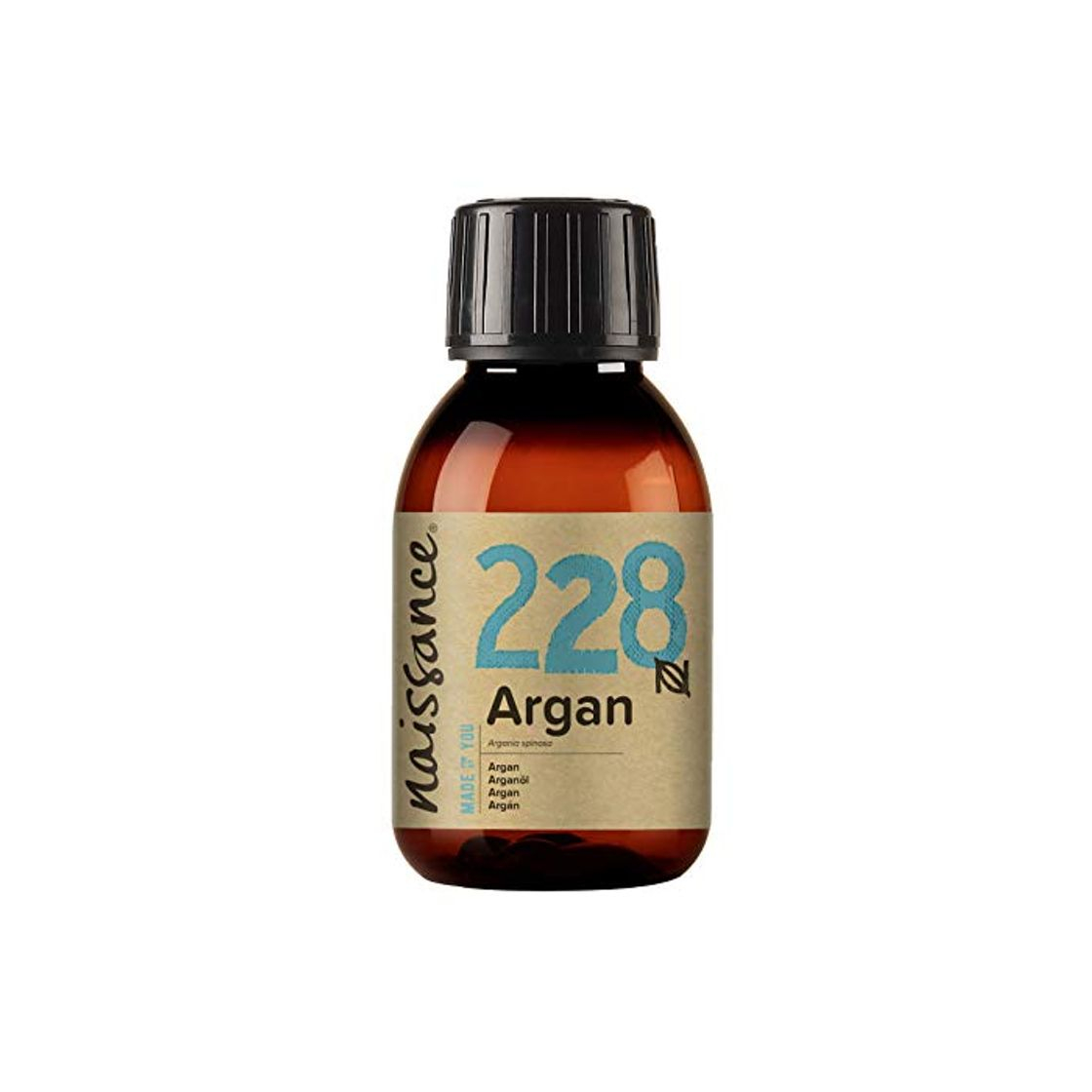 Producto Naissance Aceite Vegetal de Argán de Marruecos n. º 228 – 100ml