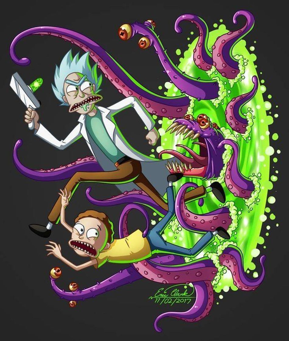 Fashion Rick and Morty - Portal problem