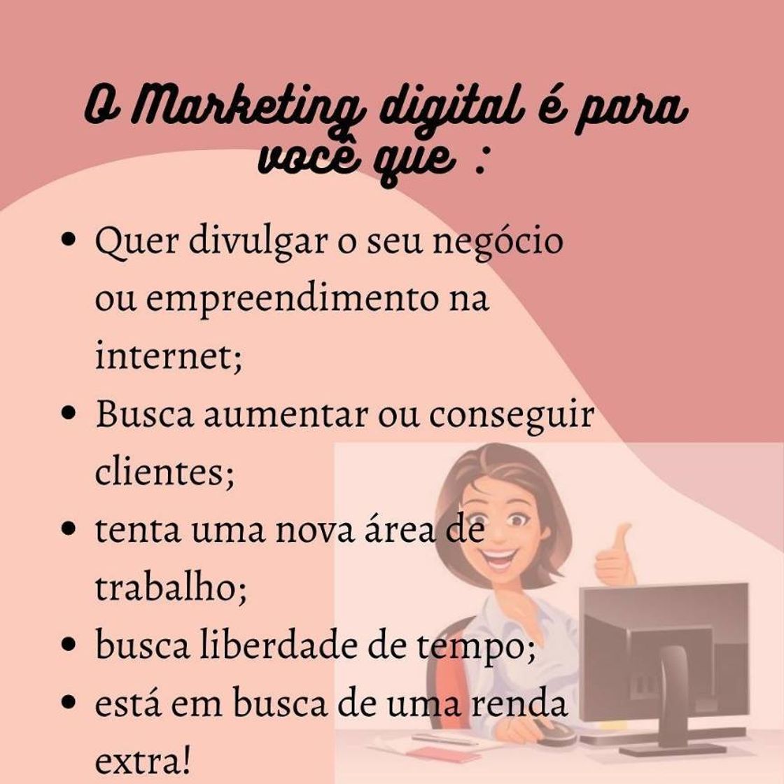 Moda Marketing Digital e sim pra você 