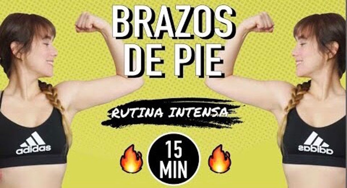 Fashion Ejercicios para Brazos de pie (SIN pesas) - YouTube