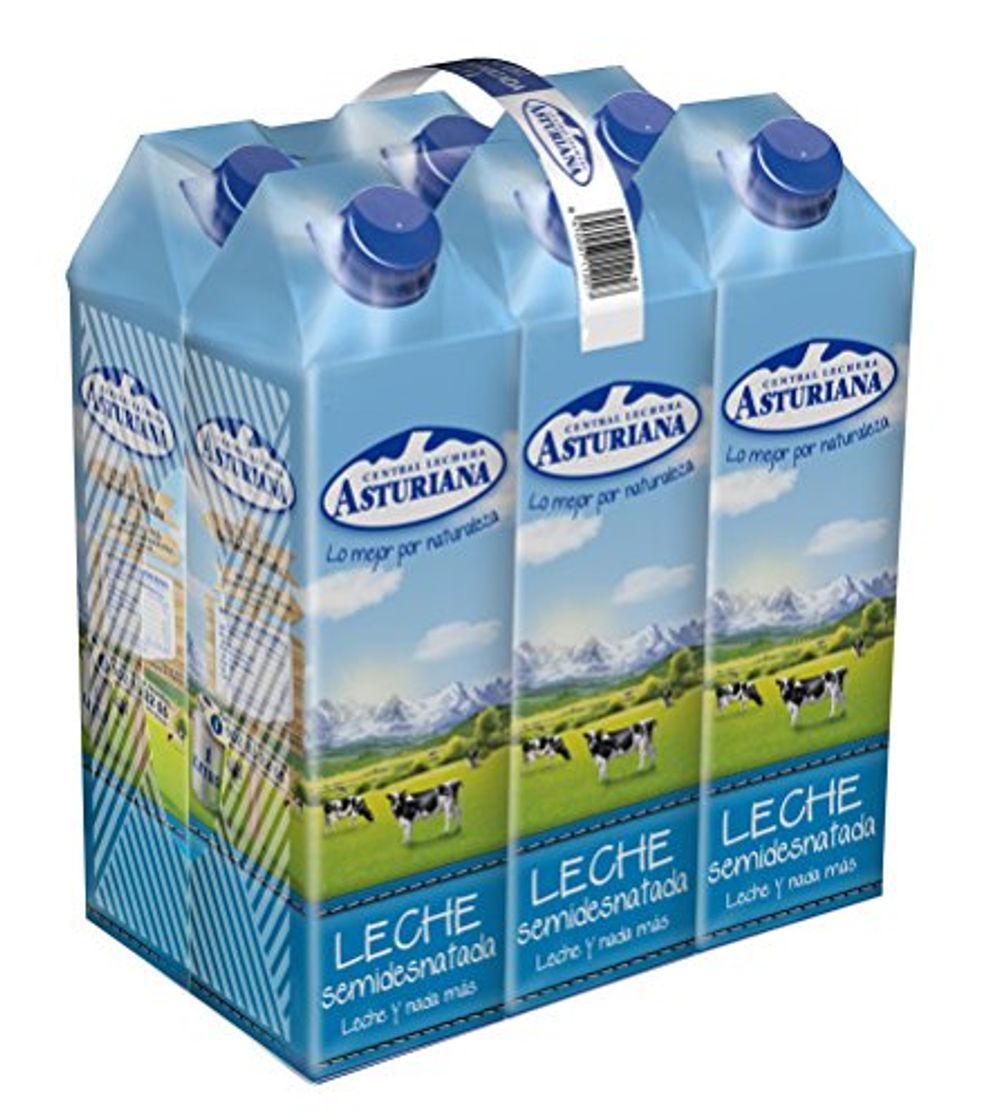 Product Central Lechera Asturiana - Leche Semidesnatada Brik 1L