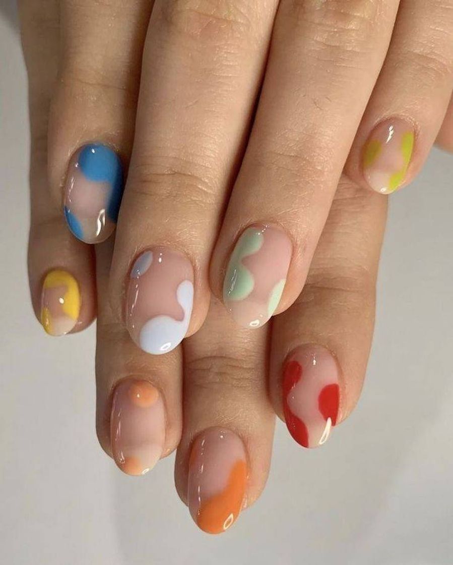 Fashion Unhas coloridas💐