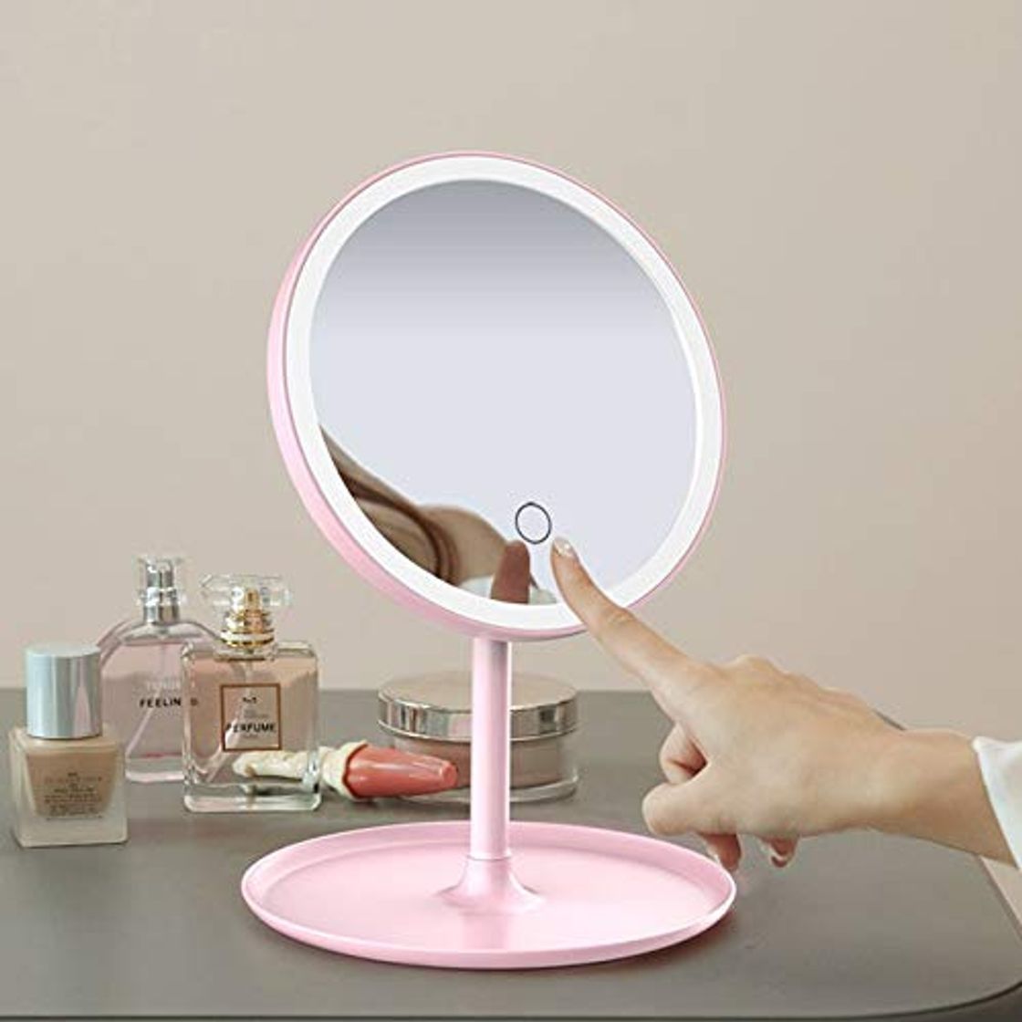 Social Modenny Maquillaje conducido Espejo con luz LED Espejo de baño espelho de