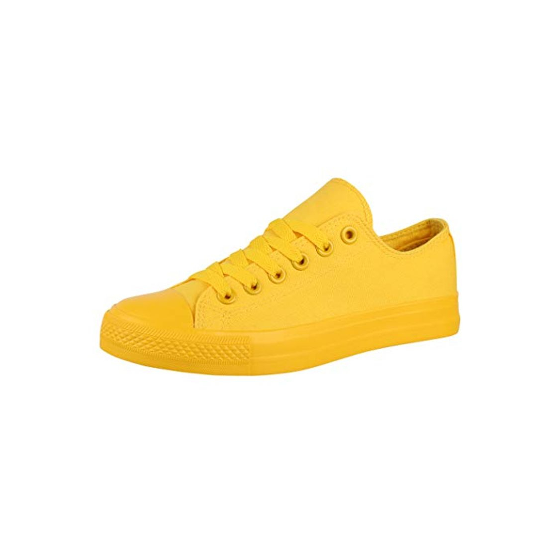 Products Elara Zapatilla de Deporte Unisex Low Top Textil Chunkyrayan B338-B340 Yellow 01-A-43