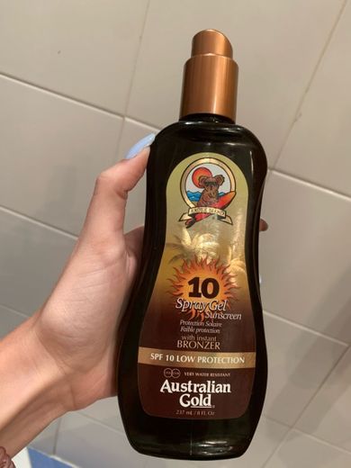 Spray gel Australian gold
