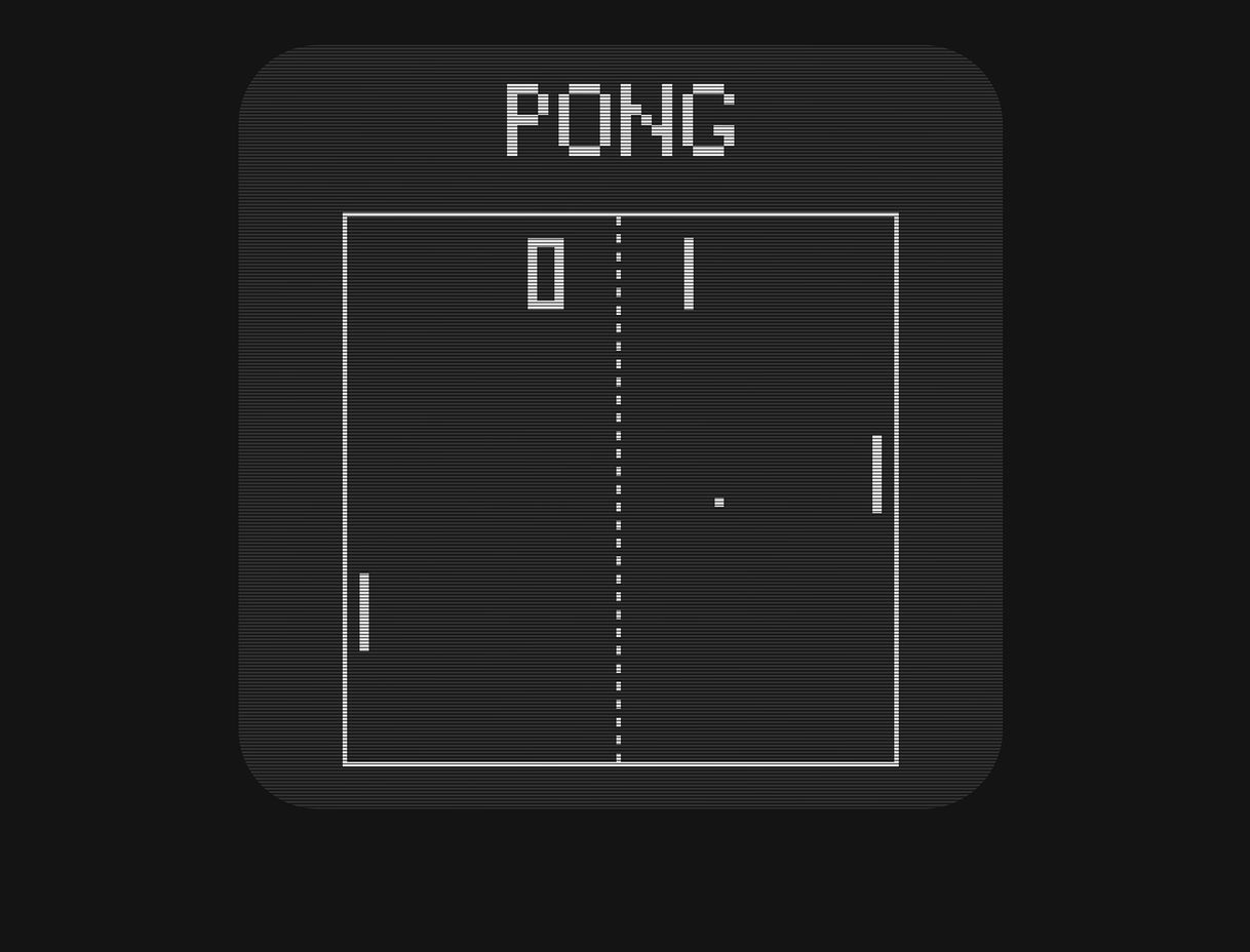 Videojuegos Pong