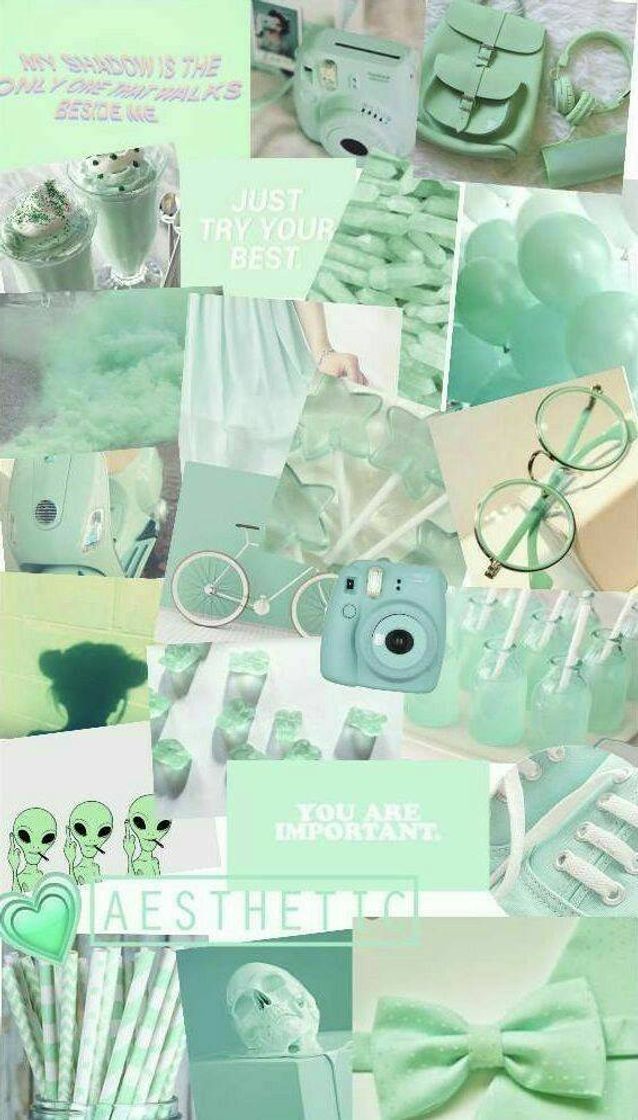 Fashion Wallpaper verde vintage🍃