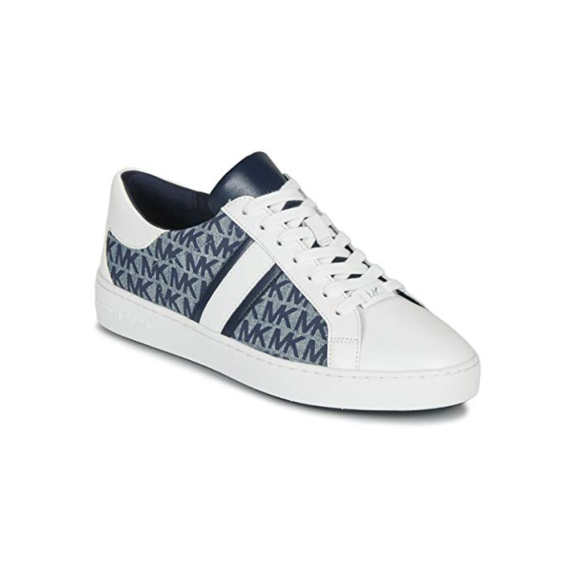 Moda MICHAEL Michael Kors Keaton Stripe Zapatillas Moda Mujeres Azul