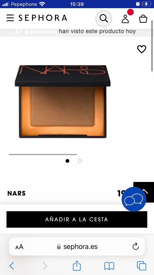 Belleza Bronceador nars 