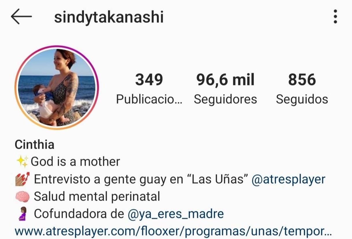 Fashion Perfil de Instagram: @sindytajanashi