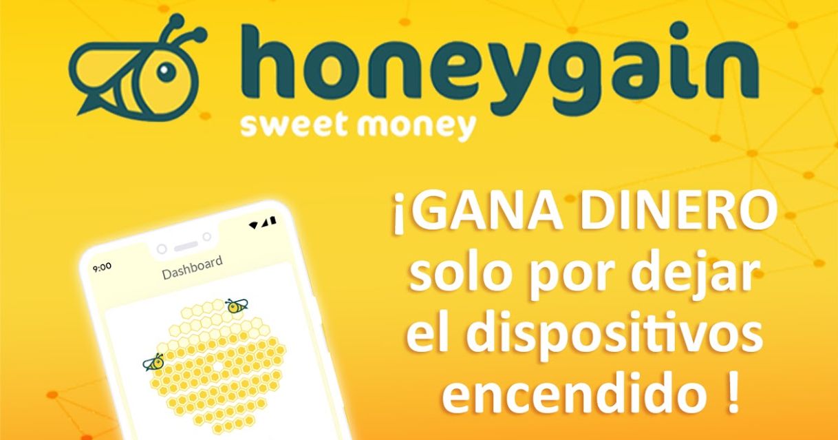 Moda Honeygain es un App para hacer dinero 🐝 el móvil📲 💰💵