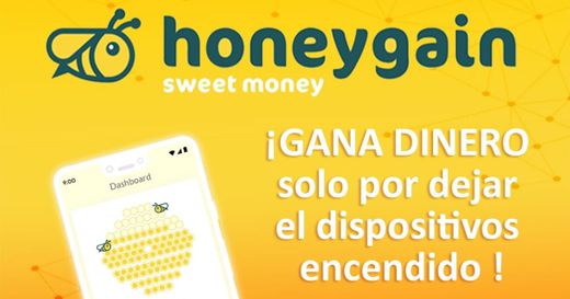 Honeygain es un App para hacer dinero 🐝 el móvil📲 💰💵