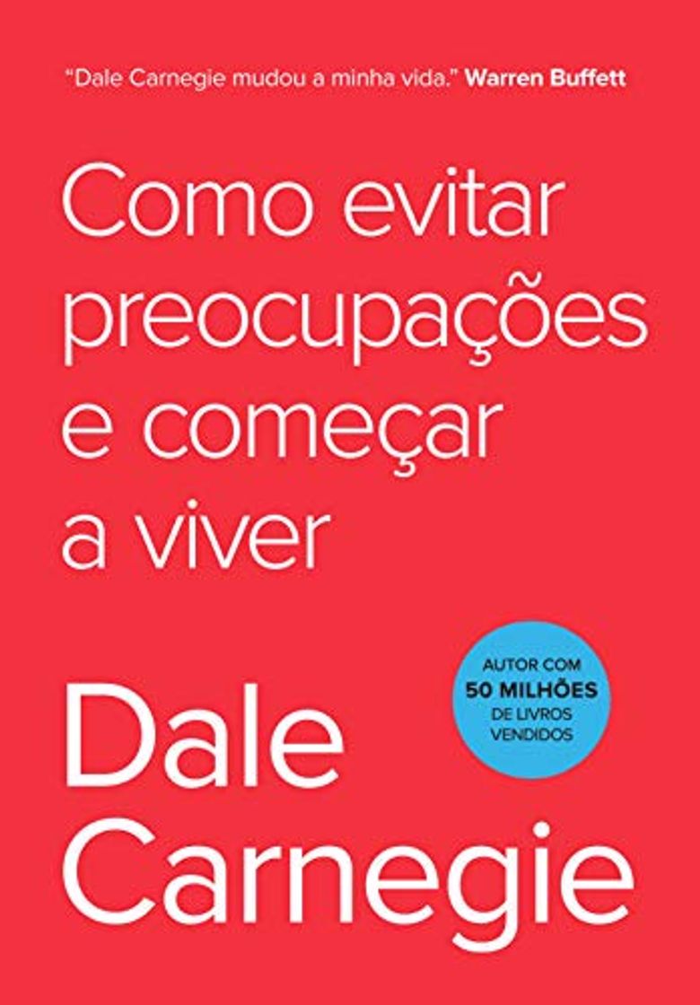 Libro Como evitar preocupações e começar a viver