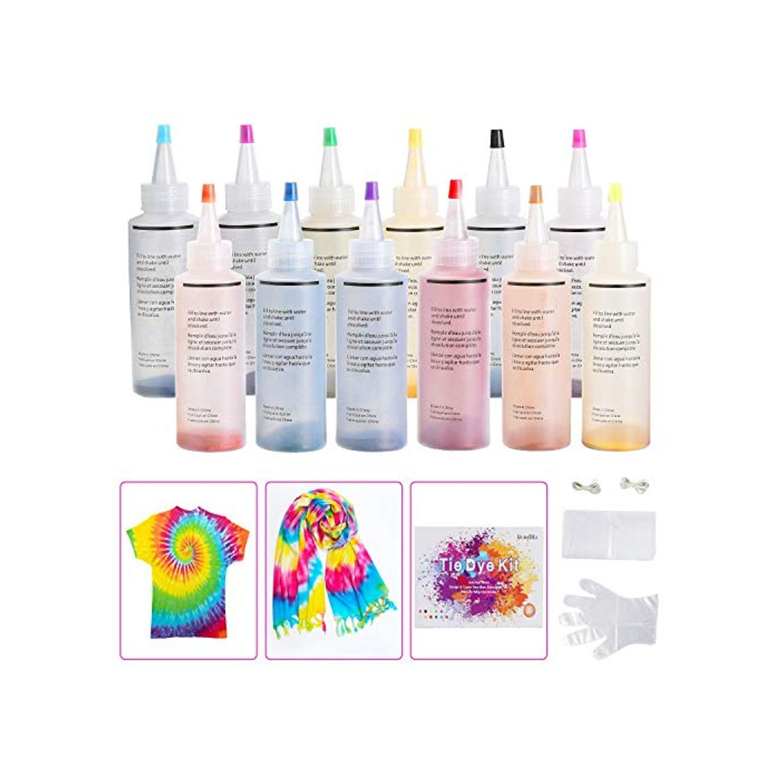 Products Ucradle 12 colores Tie Dye Kit