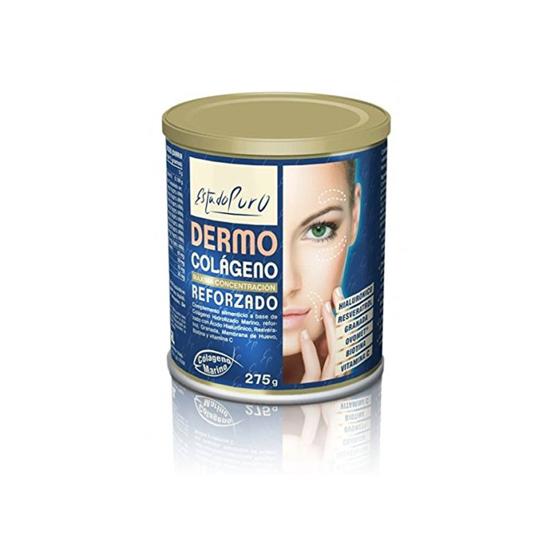 Product Tongil Estado Puro Dermocolageno 275 Gr Envase En Lata Metalica 275 Gramos 380 g