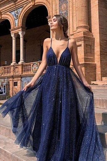 Vestido azul