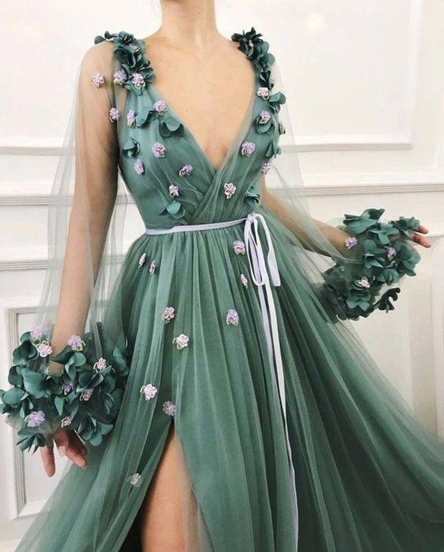 Fashion Vestido verde