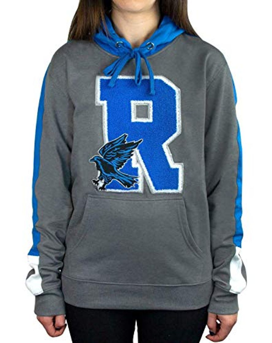 Moda Harry Potter Hogwarts Ravenclaw R Patch Logo Premium Hoody