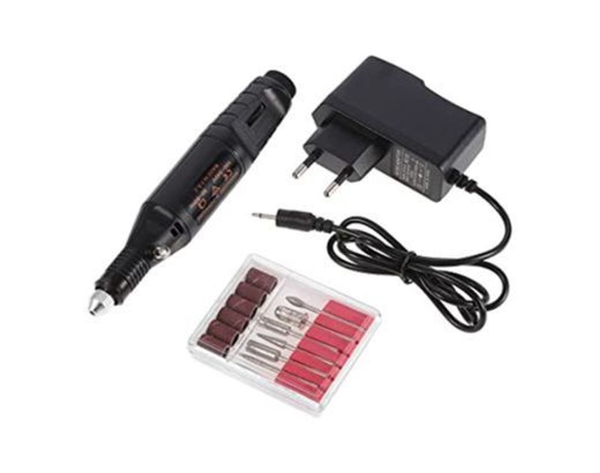 Product Anself - Juego de 100-240V Taladro Pulido de Uñas Eléctrico de Manicura