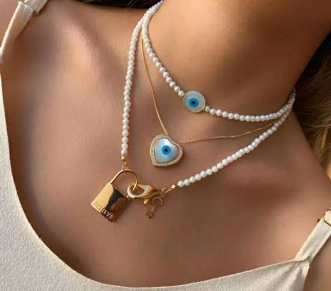 Social Aiming Mujeres Luna Estrellas Capas Dobles del Collar de señora Girl aleación