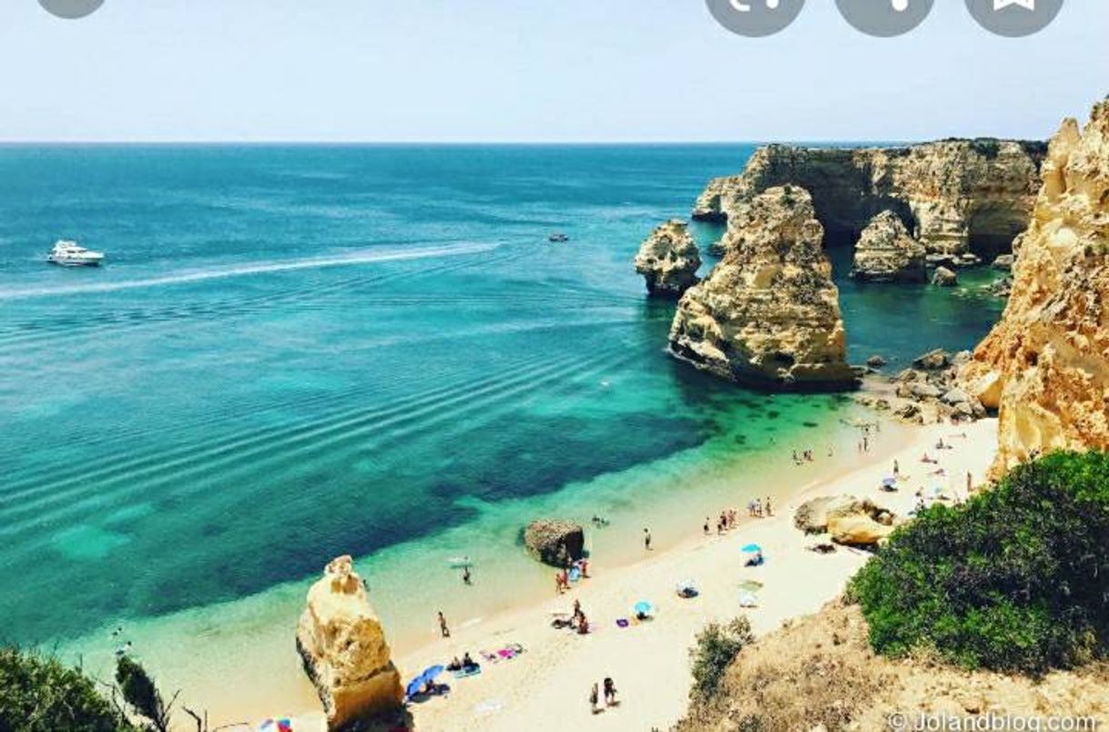 Lugar Praia da Marinha