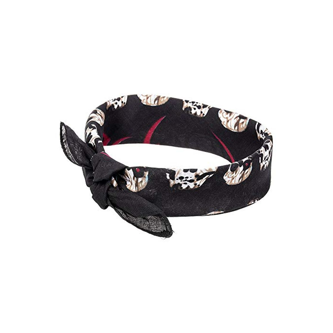 Producto Blue Banana Bandana Punk con Calaveras Estampada