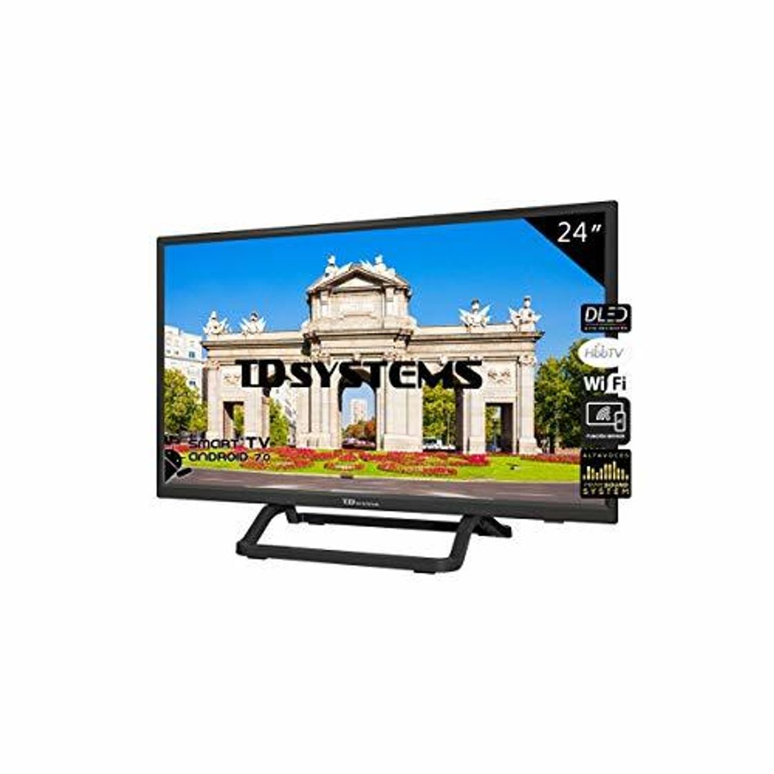 Producto Televisores Smart TV LED 24 Pulgadas TD Systems K24DLX10HS. 2X HDMI