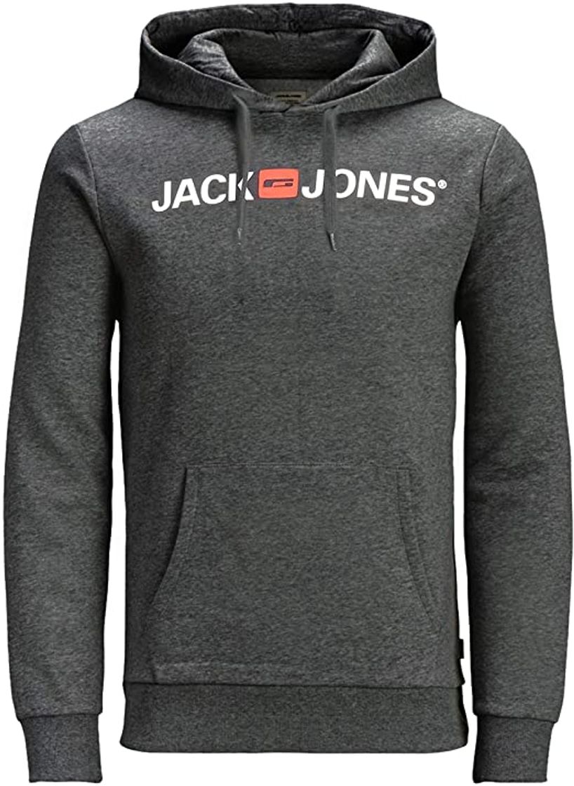 Social JACK & JONES Jjecorp Logo Sweat Hood Noos Capucha, Azul