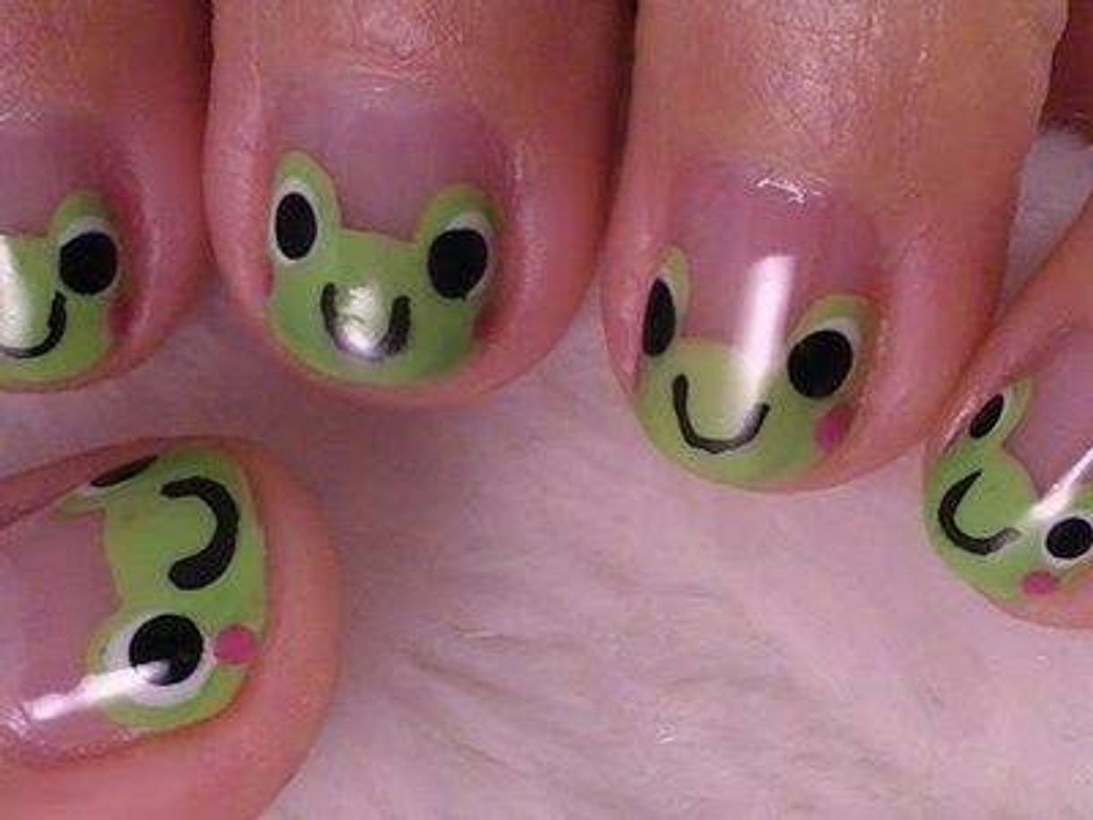 Fashion Diseño de uñas de ranita 🐸