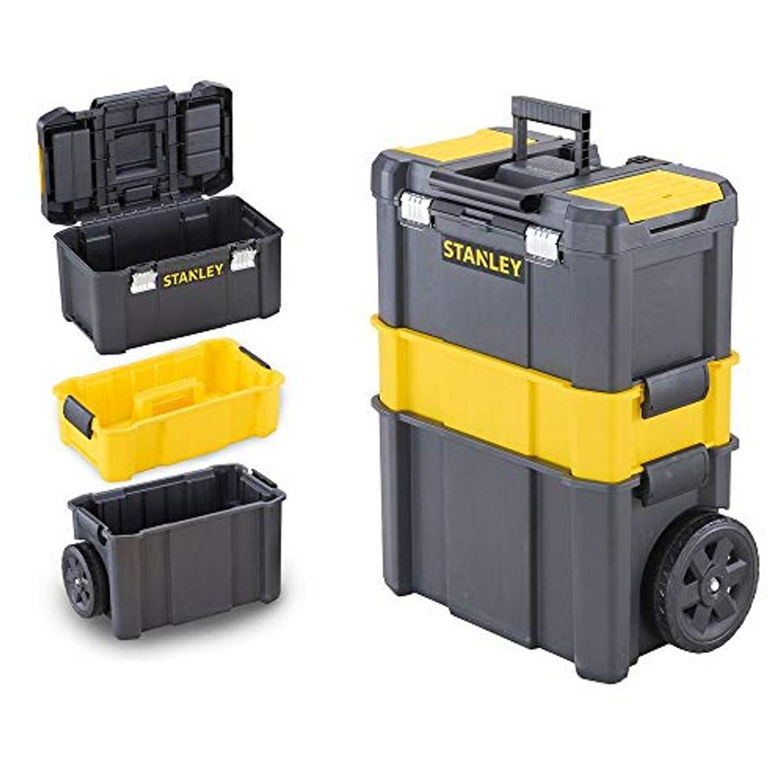 Producto STANLEY STST1-80151 - Taller móvil para herramientas 3 en 1 con cierres