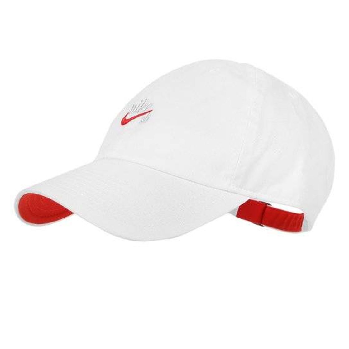 Fashion Boné NIKE branco e vermelho