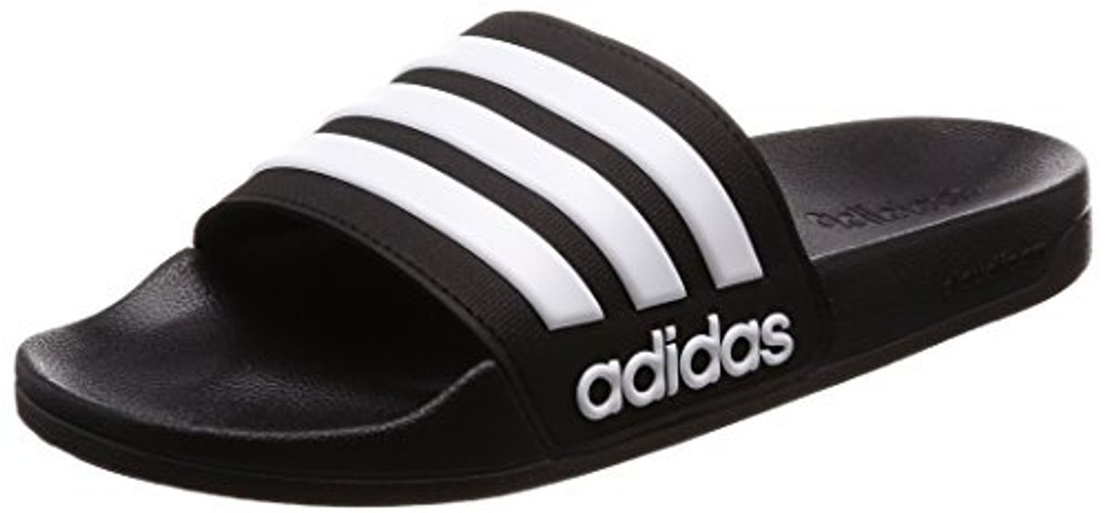 Social adidas Adilette Shower, Chanclas para Hombre, Negro
