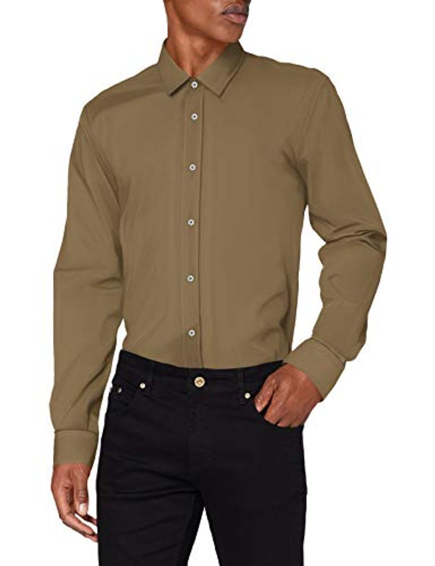 Fashion HUGO Elisha02 Camisa, Beige