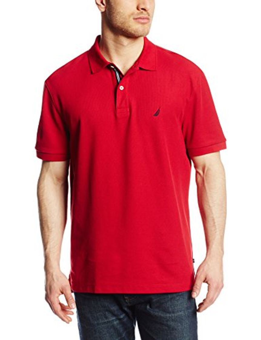 Product Nautica K41050, Polo Para Hombre, Rojo