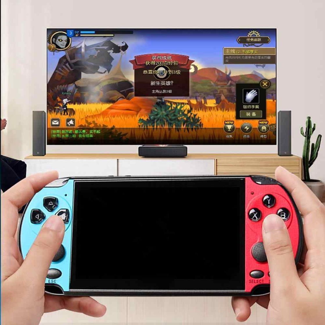 Social Consola de Juegos Portátil
