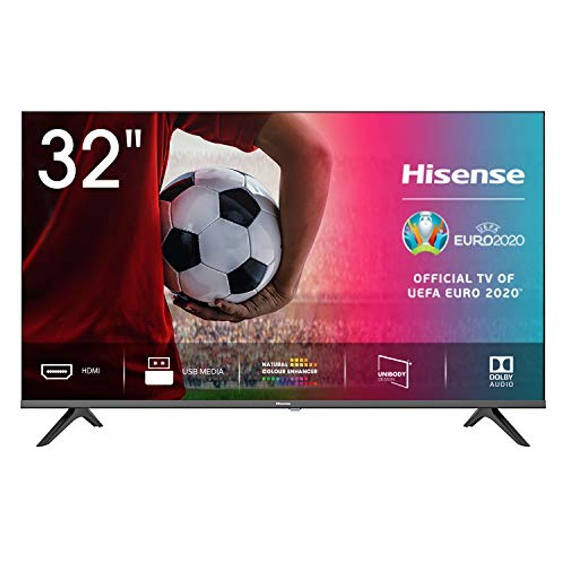 Producto Hisense HD TV 2020 32AE5000F - Feature TV Resolución Full HD