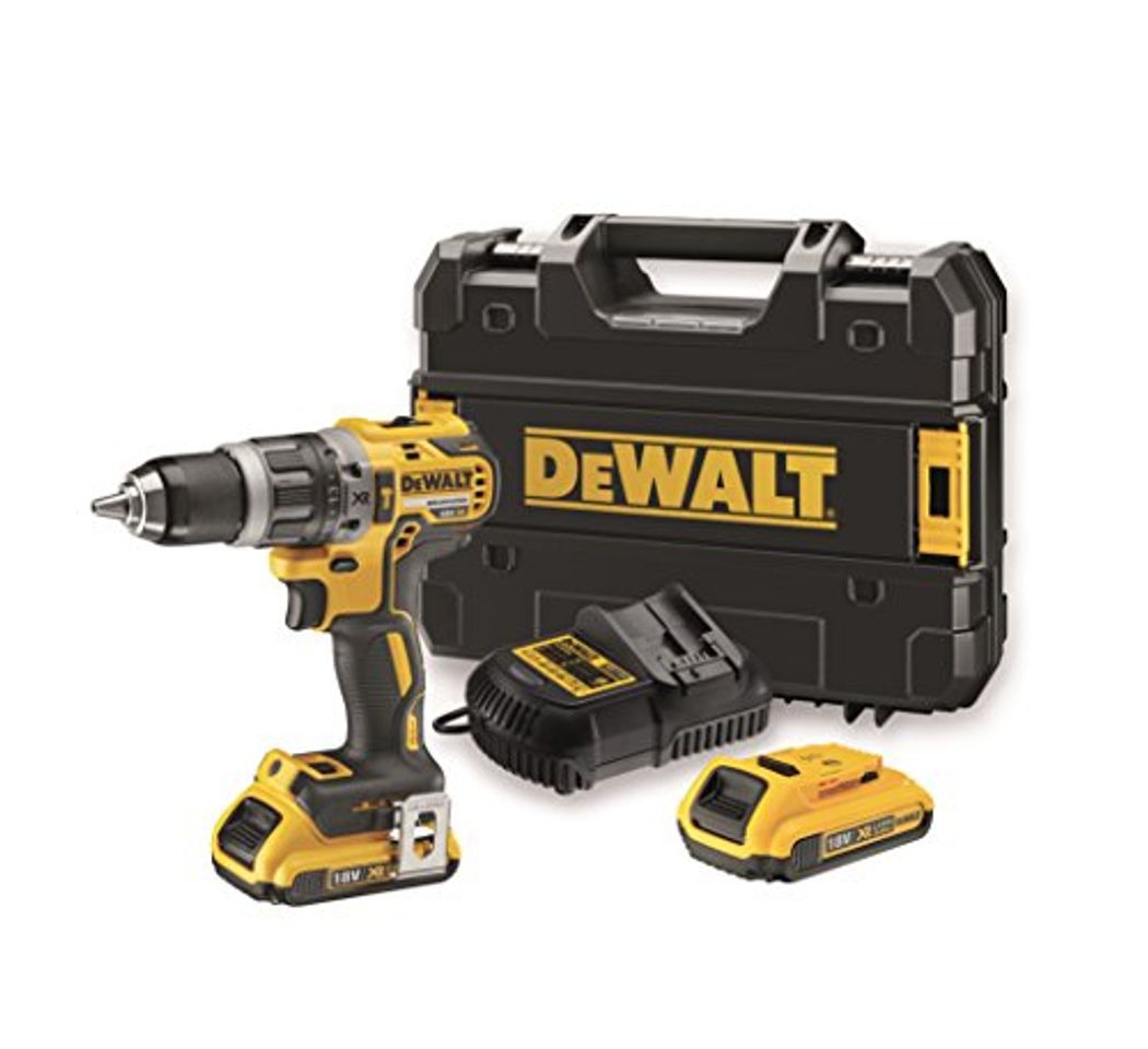 Lugares DEWALT DCD796D2-QW - Taladro percutor 18V