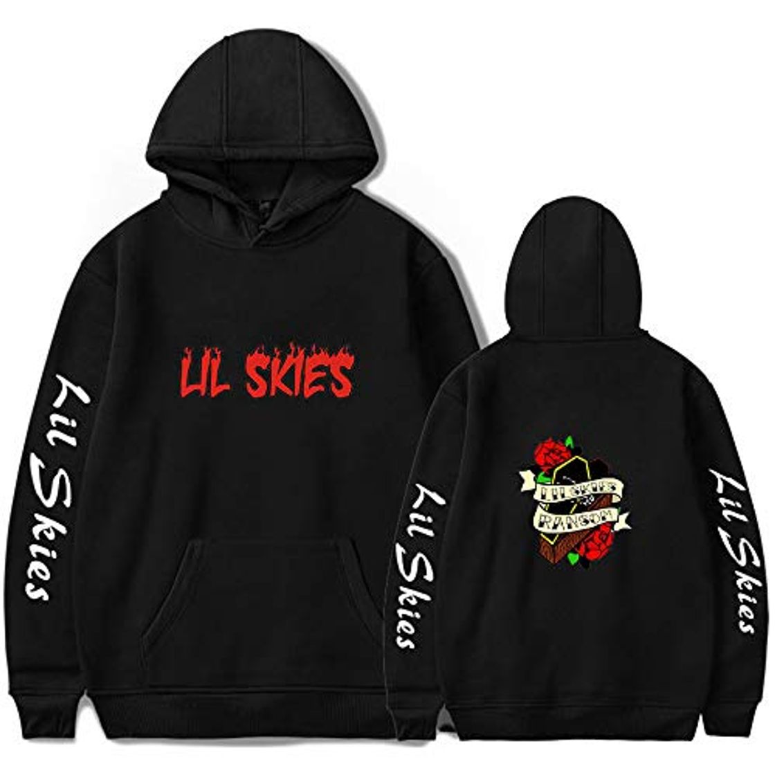 Moda WAWNI 2020 R I P Lil Skies sudadera con capucha de manga