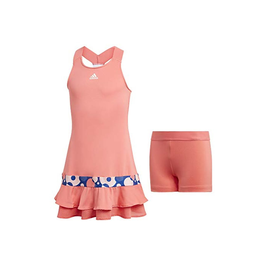 Productos adidas G Frill Dress Vestido, Niñas, serode, 140