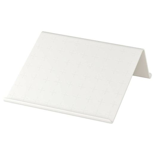 ISBERGET Soporte para tablet, blanco, 25x25 cm - IKEA