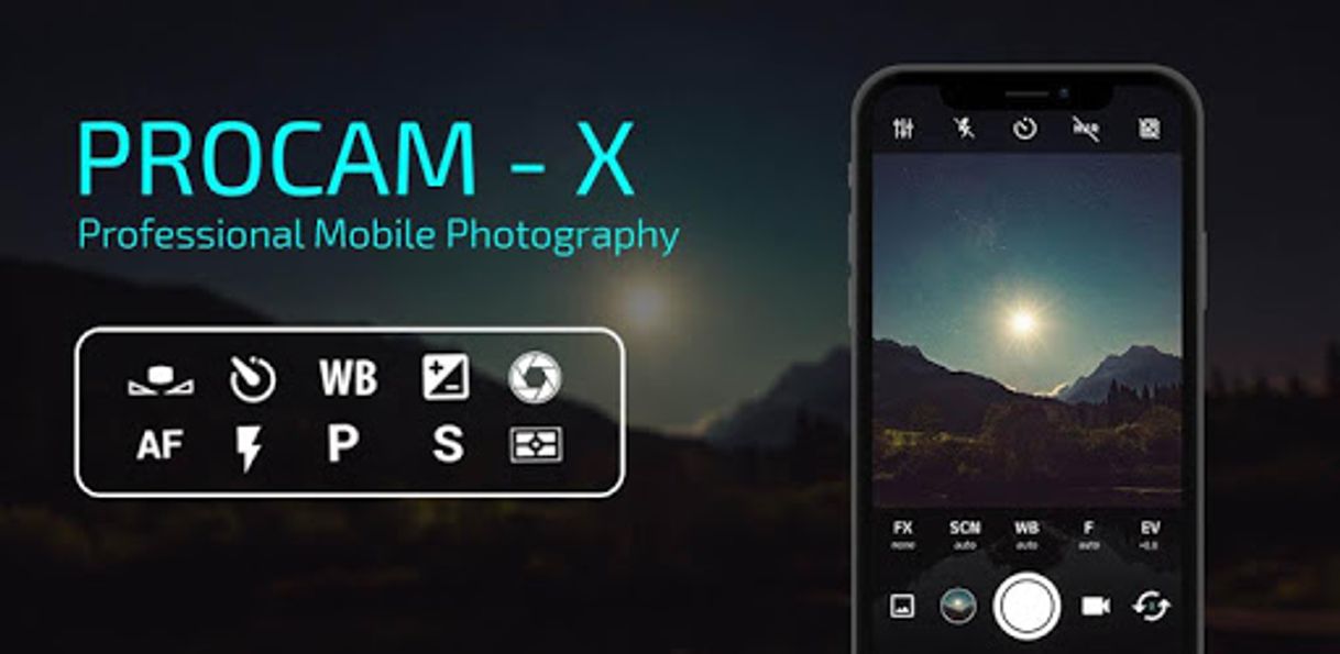 App ProCam X (HD câmera)