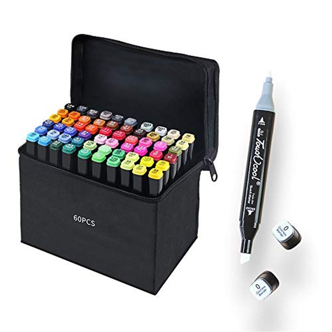 Producto 60 Colores Marker Pen Set Dibujo Rotulador Animación Boceto Marcadores Set con