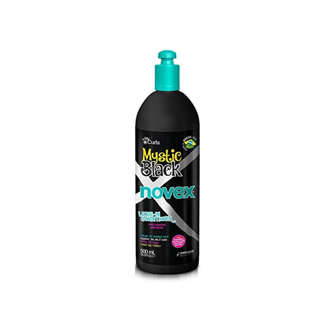 Social Novex Santo Black Poderoso Crema de Peinar 500ml