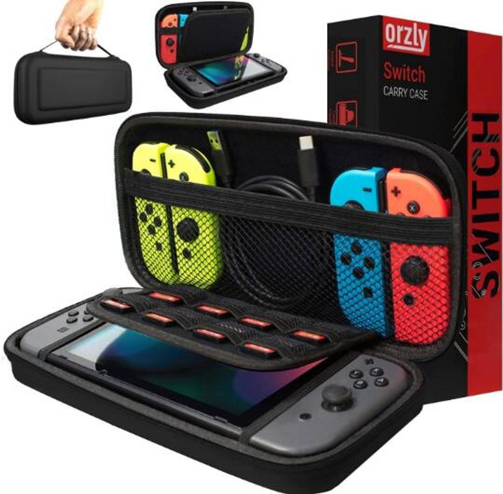 Fashion 💜Orzly – Funda de transporte para Nintendo Switch💜